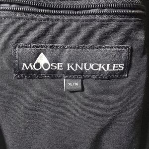 Moose Knuckles Black Jacket